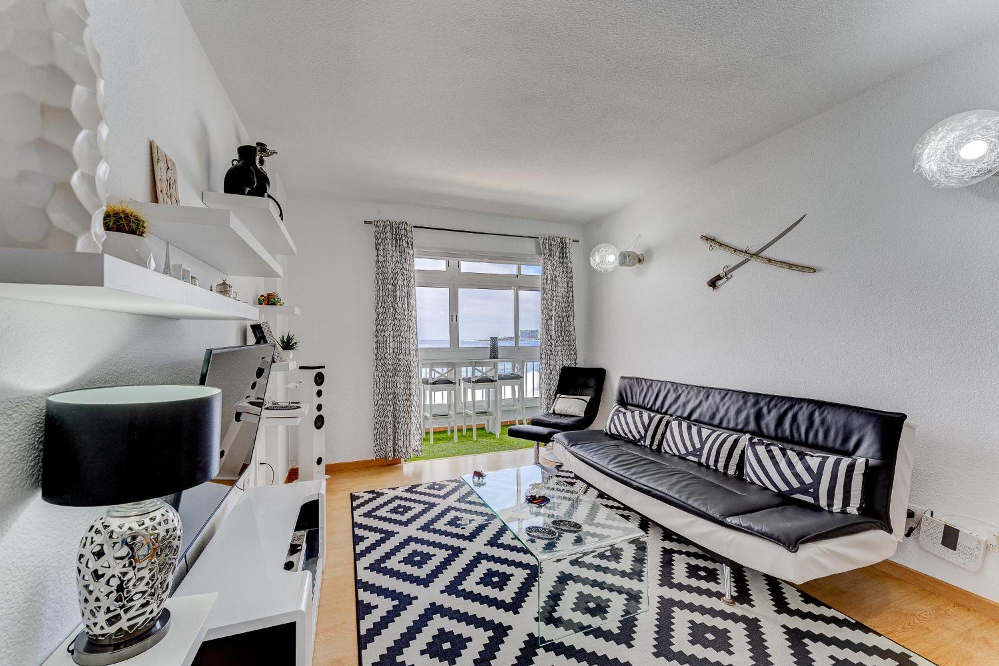 1St Line Sea View 3 Rooms Apartment In Tenerife 92M2 Bajamar  Εξωτερικό φωτογραφία
