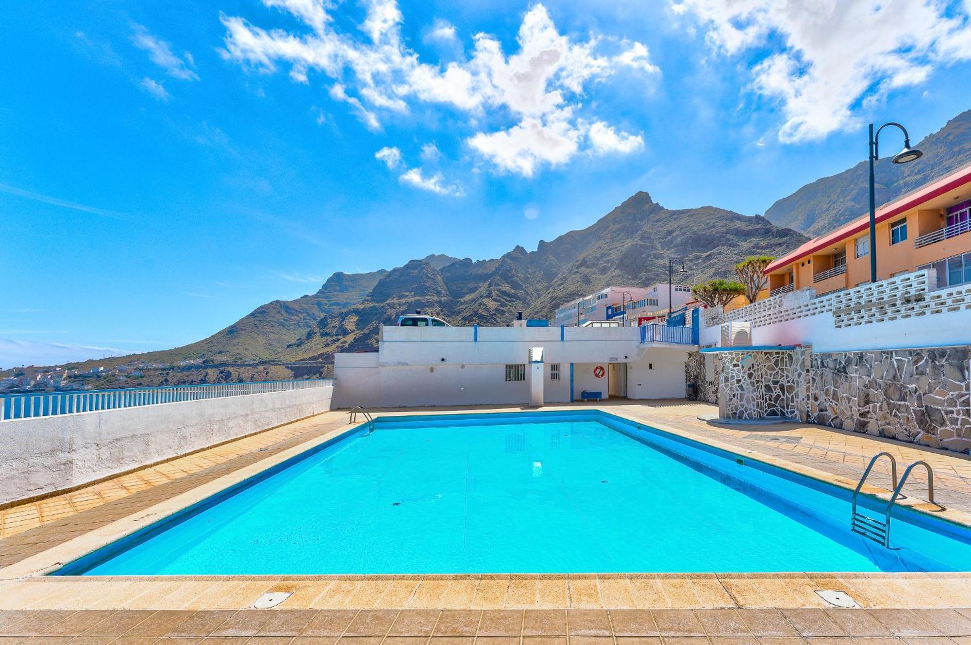 1St Line Sea View 3 Rooms Apartment In Tenerife 92M2 Bajamar  Εξωτερικό φωτογραφία